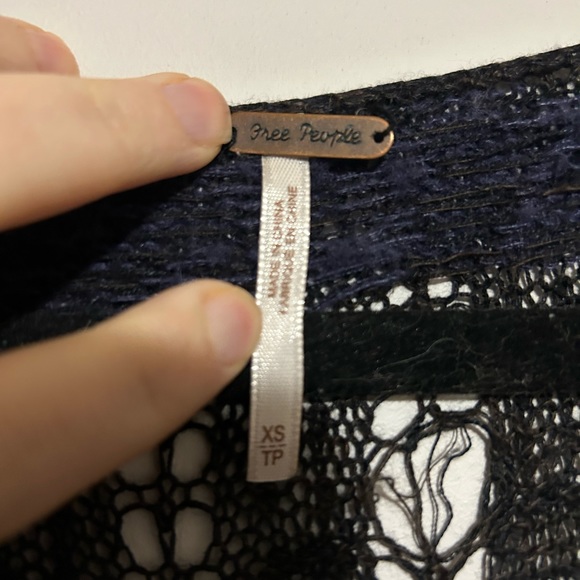 Free People Multi Colour Sweater Distressed As is - Picture 4 of 5